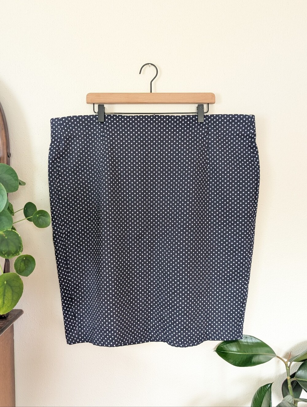 Lane Bryant | Polka Dot Pencil Skirt